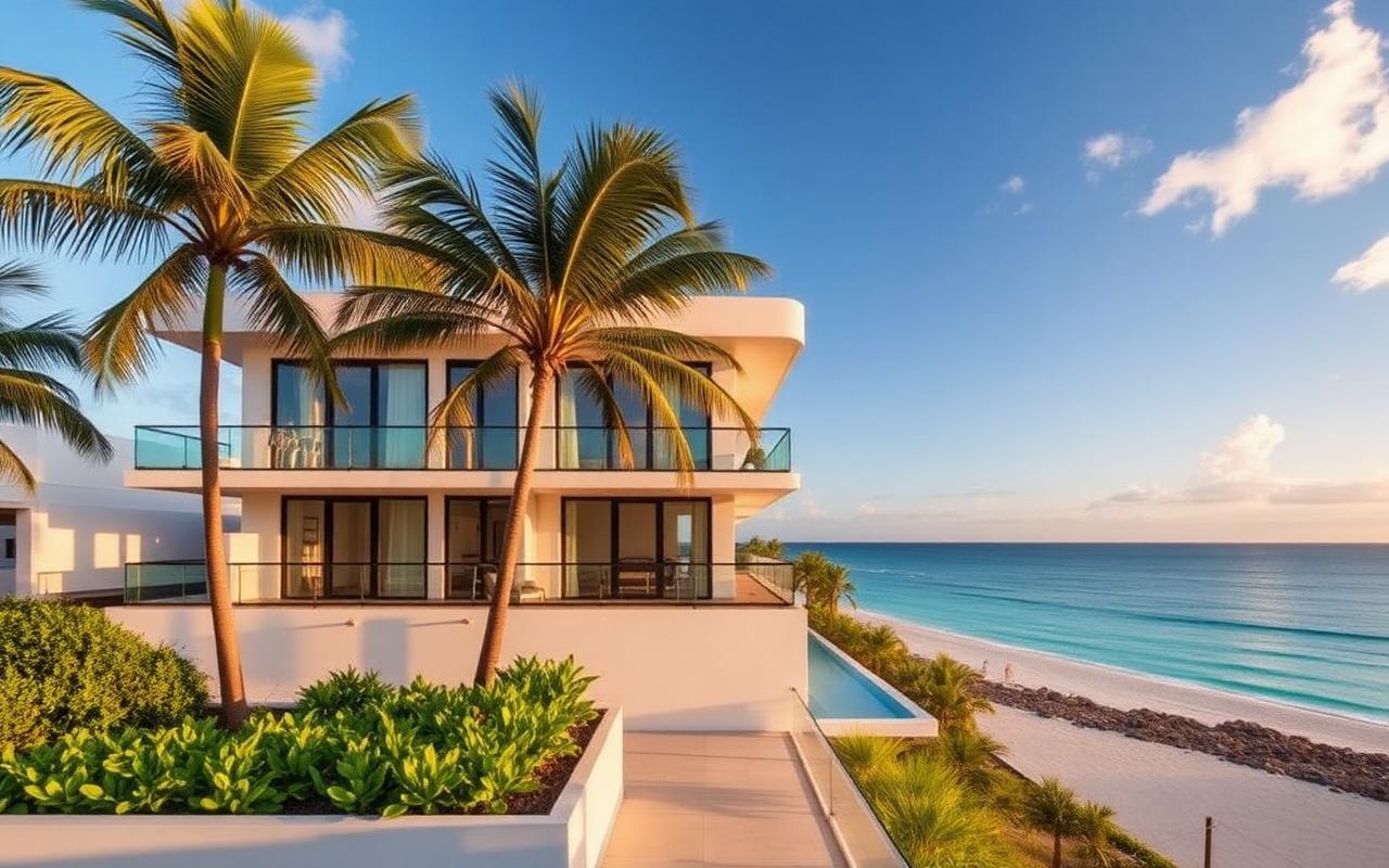 Village Blu Beach Apartments — Puerto Morelos